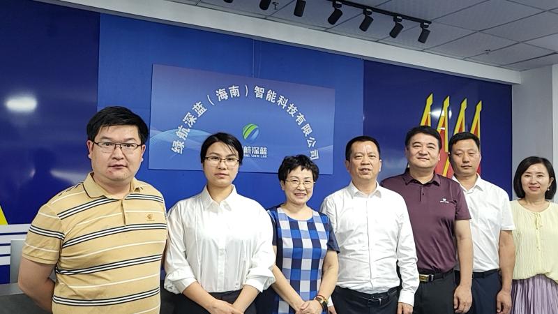 湖北阮市长考核绿航深蓝企业