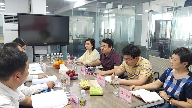 湖北阮市长考核绿航深蓝企业